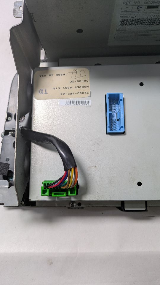 2008 ACURA TL 3.2L 6cyl Gasoline VVT Radio Audio - 393519 — photo 5