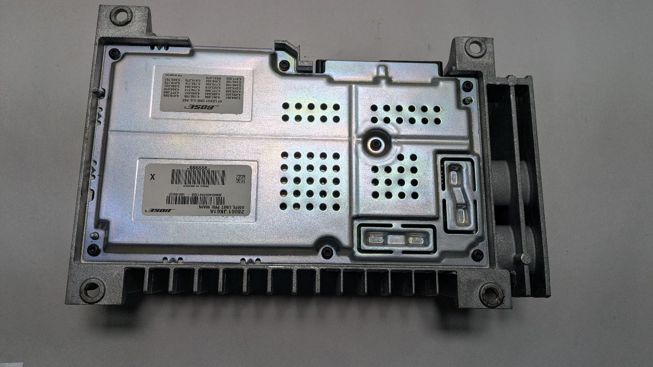 2011 INFINITI G37 6cyl Gasoline 3.7 Radio Audio - 393816 — photo 1