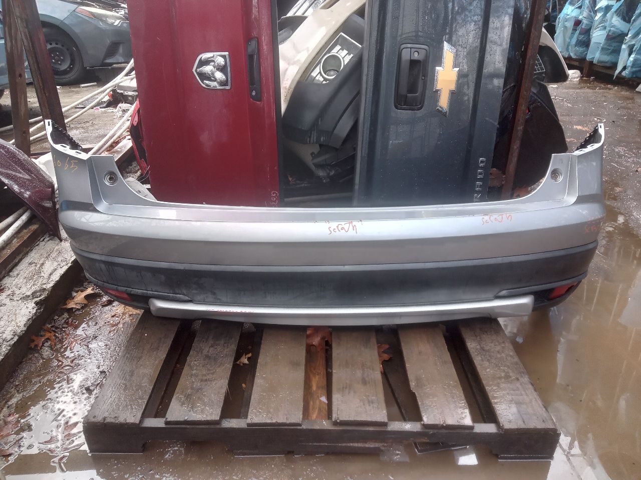 2020 HONDA PILOT 3.5L 6cyl Gasoline VVT BUMPER ASSY, REAR - 393827