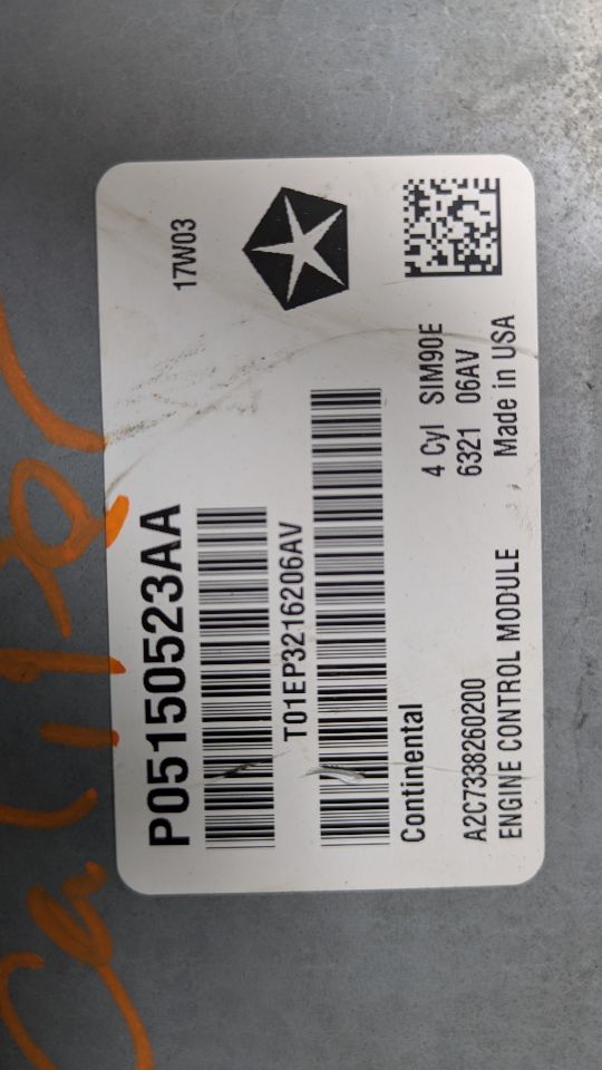 2008 DODGE CALIBER Eng/Motor Cont Mod - 394153 — photo 4