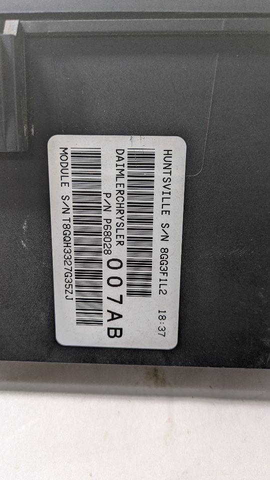 2008 DODGE CALIBER Chassis Cont Mod - 394158 — photo 3