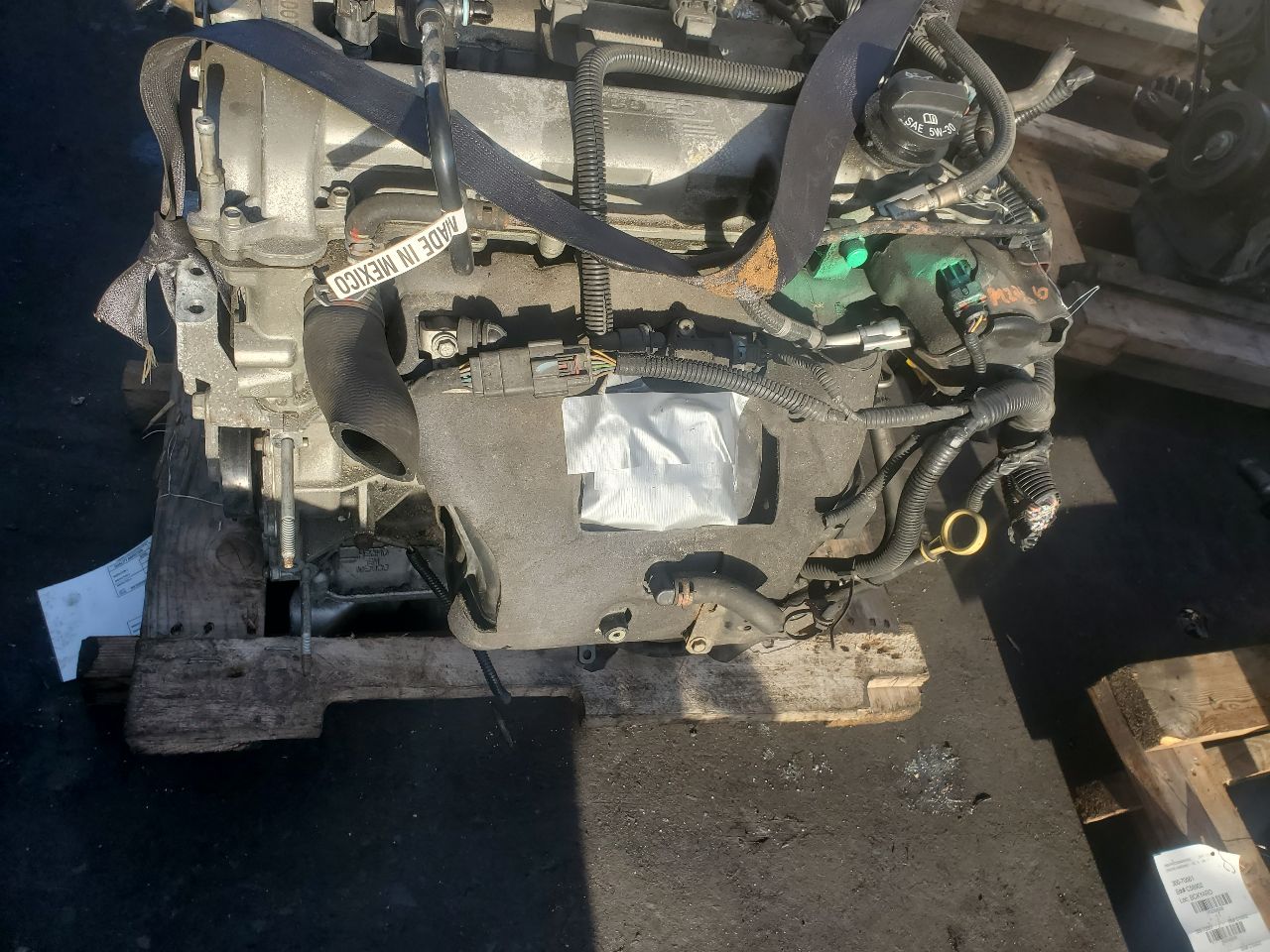 2013 CHEVROLET EQUINOX 4cyl Gasoline 2.4 ENGINE ASSEMBLY - 394596 — photo 2