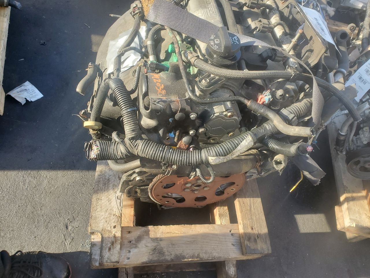2013 CHEVROLET EQUINOX 4cyl Gasoline 2.4 ENGINE ASSEMBLY - 394596 — photo 3