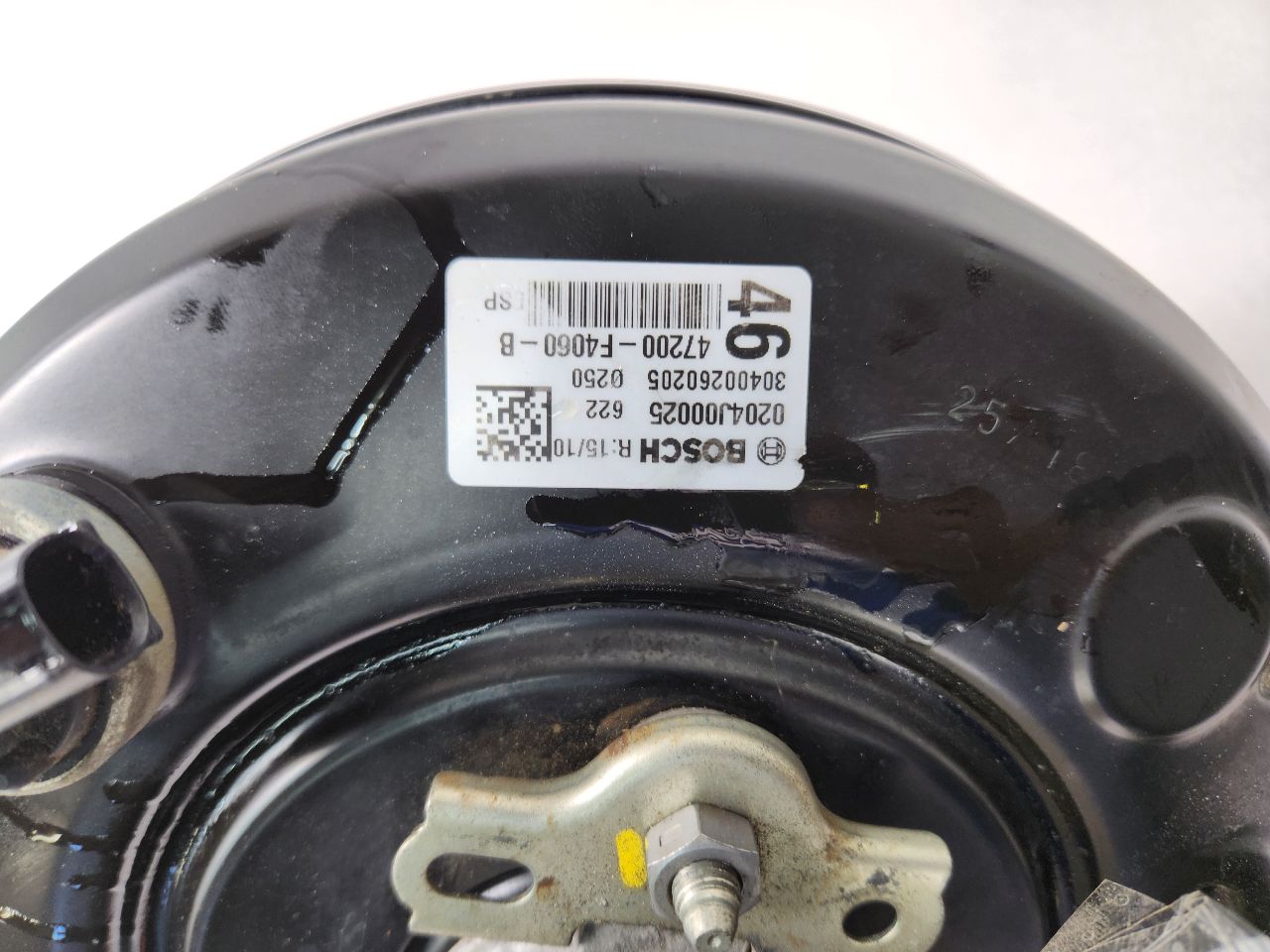2019 TOYOTA C-HR 2.0L 4cyl Gasoline VVT POWER BRAKE BOOSTER - 394768 — photo 5