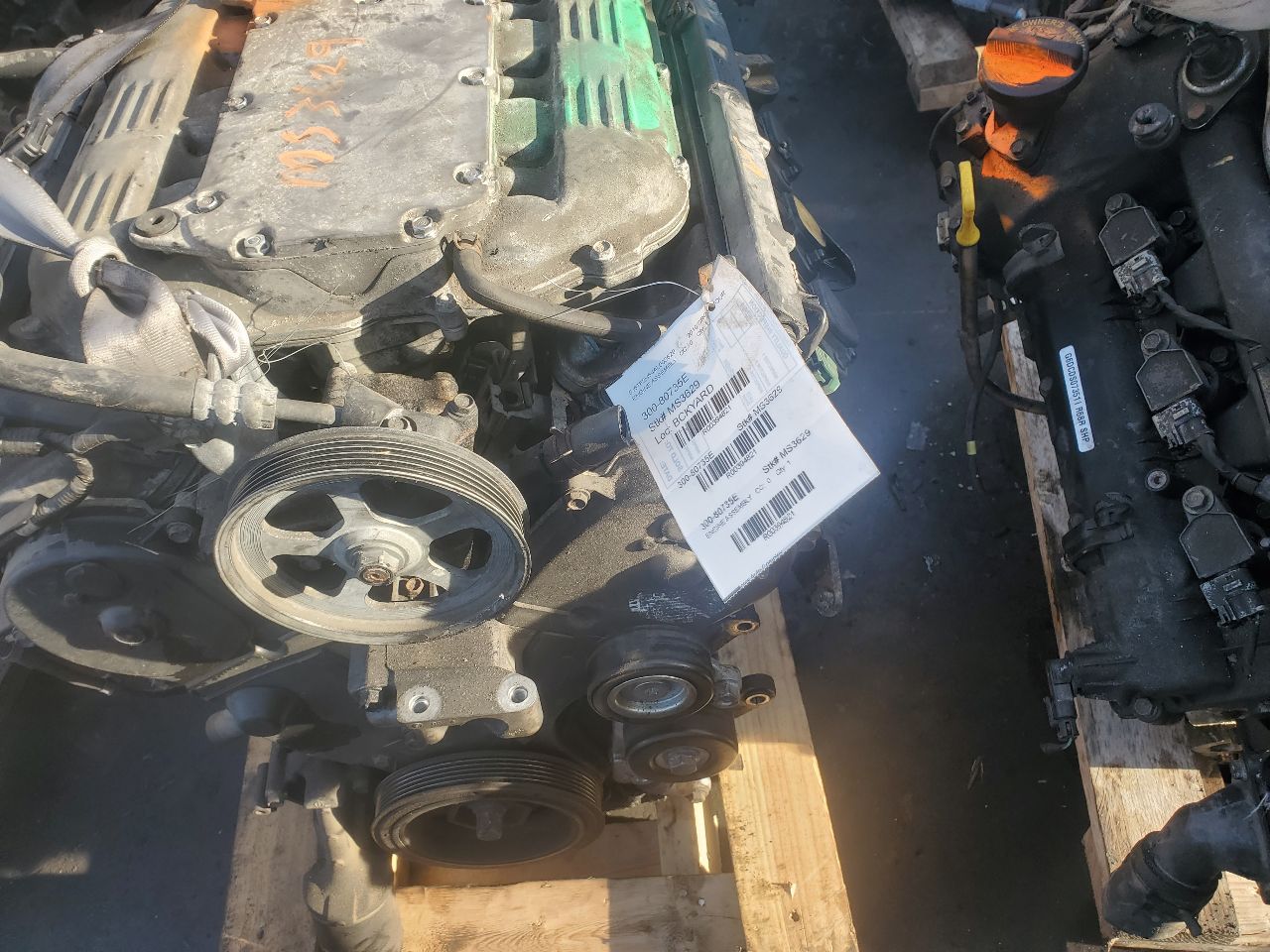 2010 HONDA CROSSTOUR 6cyl Gasoline 3.5 ENGINE ASSEMBLY - 394821 — photo 2