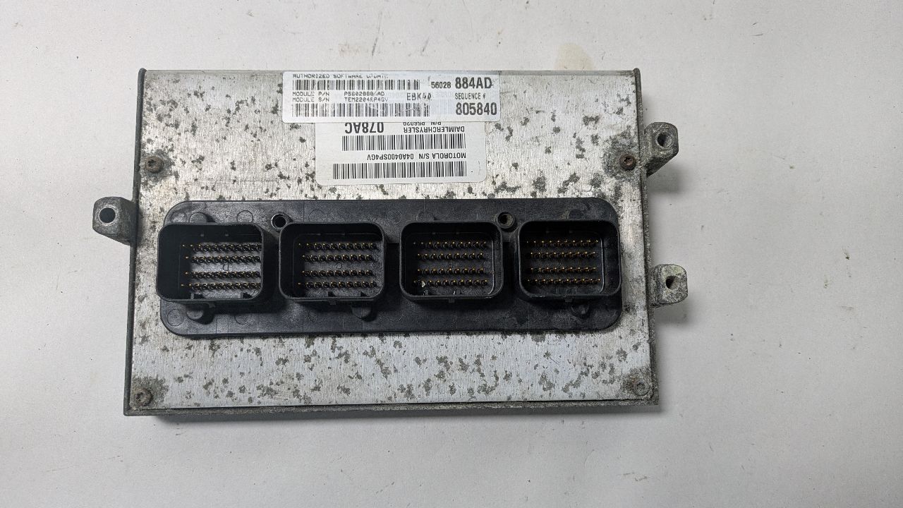 2005 DODGE DAKOTA Eng/Motor Cont Mod - 394925