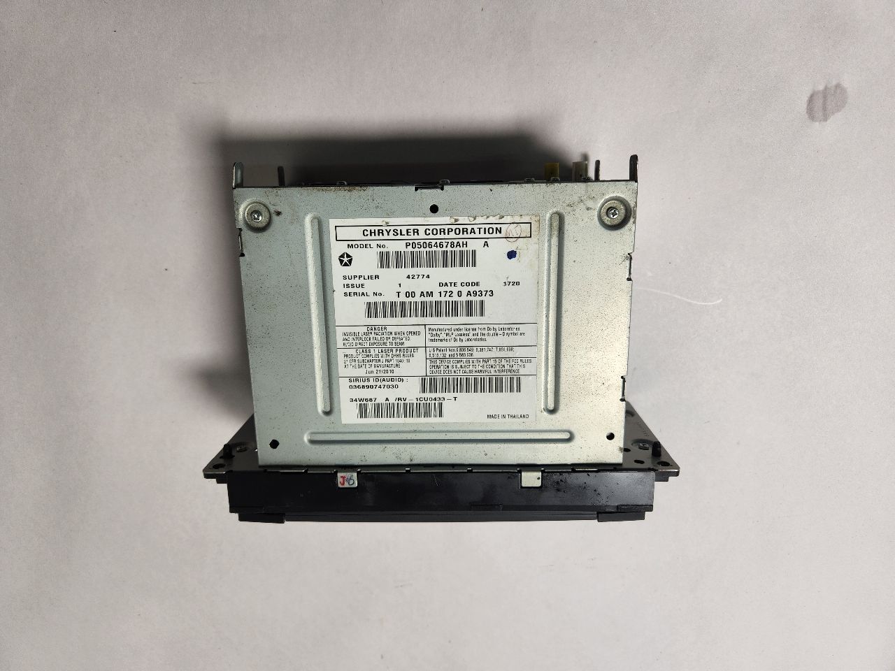 2010 DODGE CARAVAN Radio Audio - 395612 — photo 6