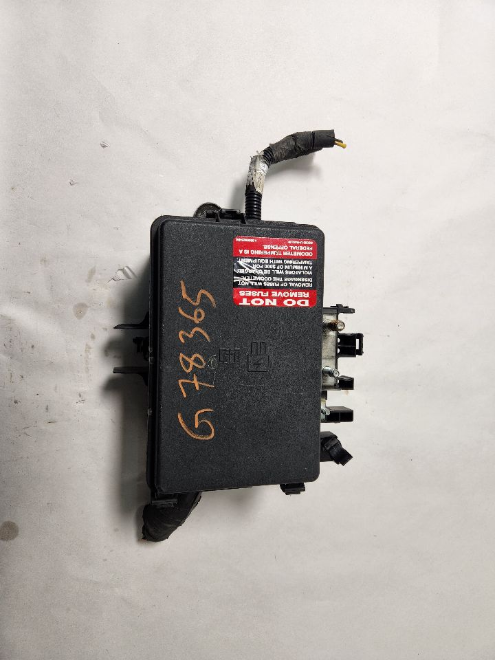 2017 FORD TRANSIT 250 3.7L 6cyl Gasoline VVT Fuse Box, Engine - 395617