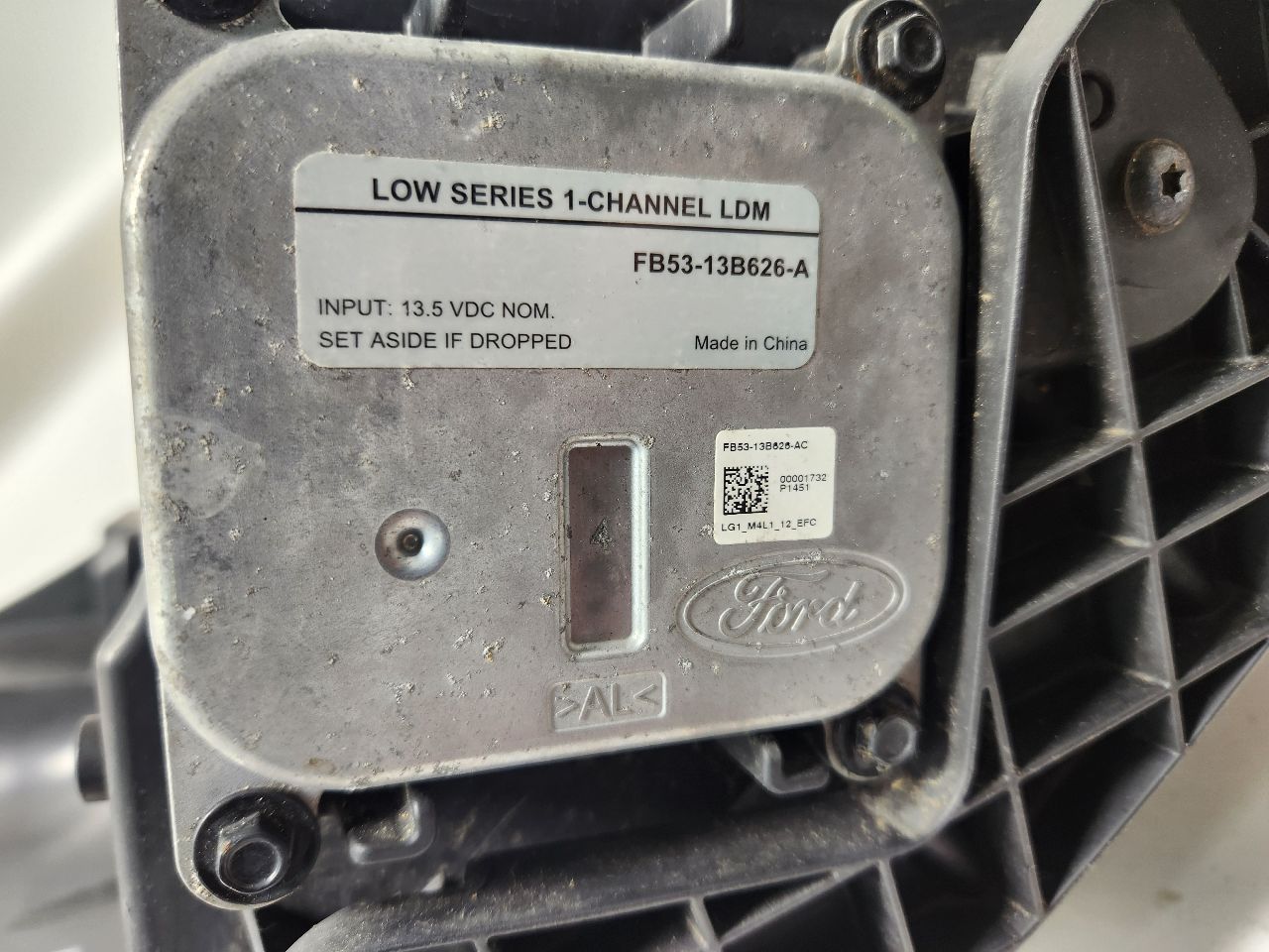 2016 FORD EXPLORER 6cyl Gasoline 3.5 Left HEADLAMP ASSEMBLY - 395622 — photo 7