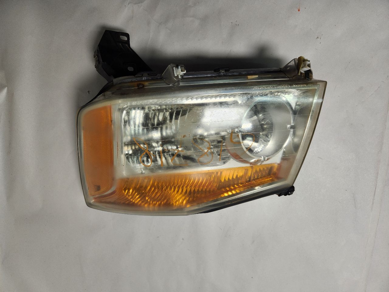 2008 NISSAN TITAN 8cyl Gasoline 5.6 Flex Left HEADLAMP ASSEMBLY - 395631