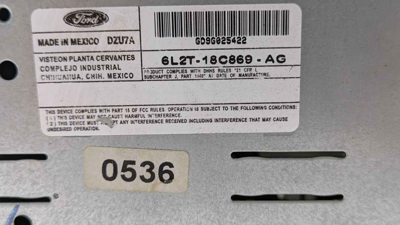 2007 FORD EXPLORER Radio Audio - 395647 — photo 6