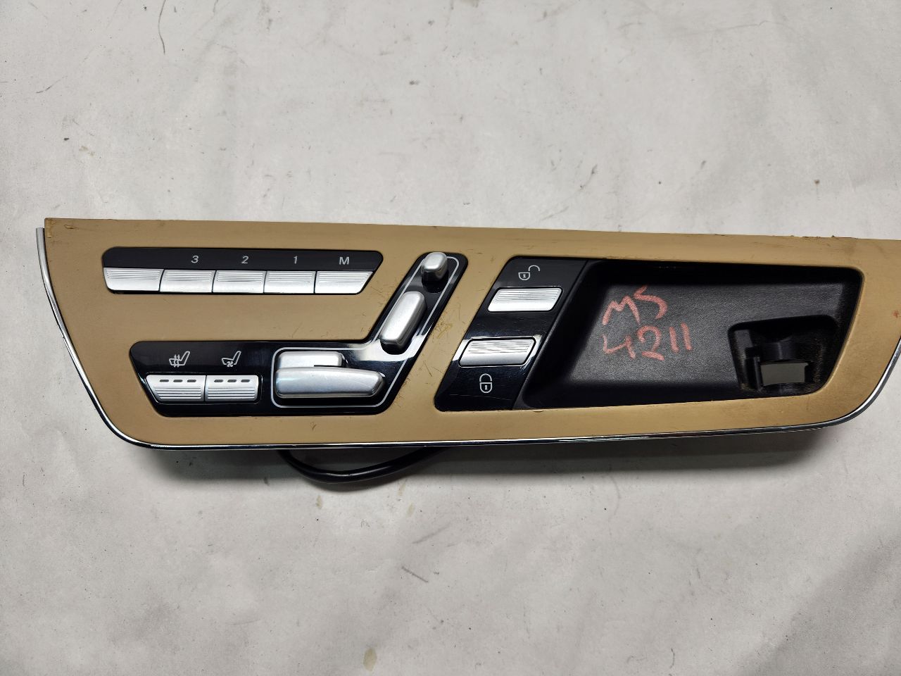 2008 MERCEDES-BENZ S-CLASS 8cyl Gasoline 5.5 Front Door Switch - 395677