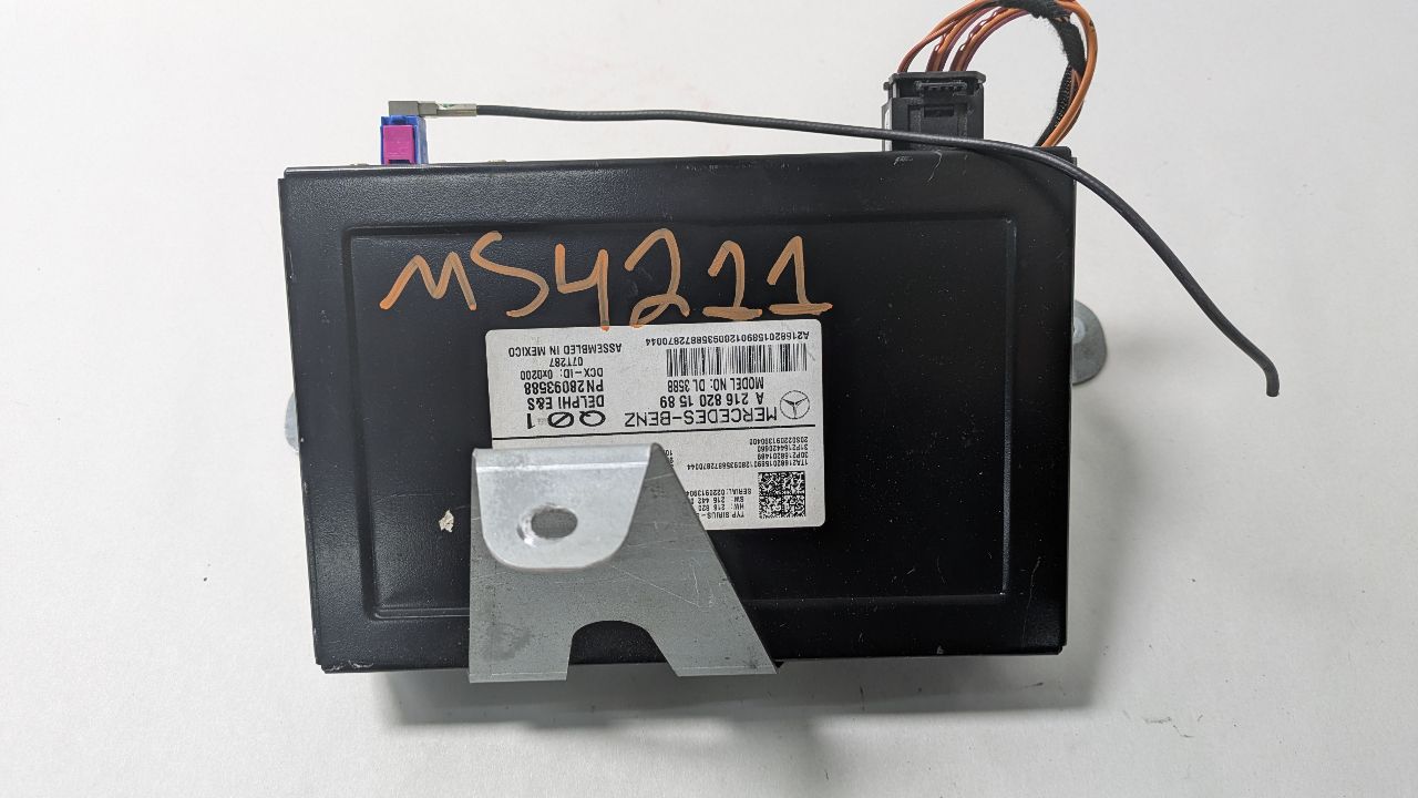 2008 MERCEDES-BENZ S-CLASS 8cyl Gasoline 5.5 Radio Audio - 395982