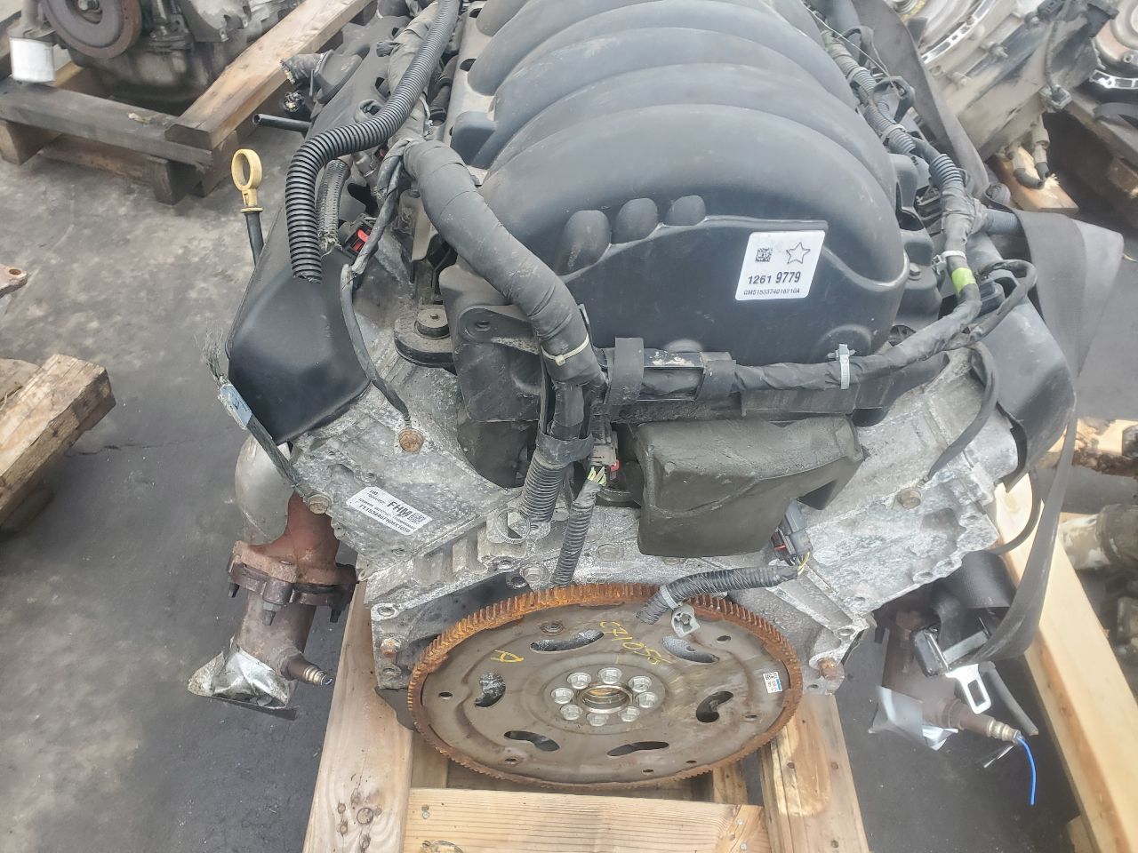 2016 CHEVROLET SILVERADO 1500 PICKUP 8cyl Gasoline 5.3 FLEX ENGINE ASSEMBLY - 396030 — photo 2