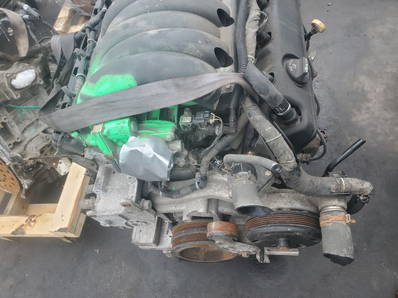 2016 CHEVROLET SILVERADO 1500 PICKUP 8cyl Gasoline 5.3 FLEX ENGINE ASSEMBLY - 396030 — photo 4