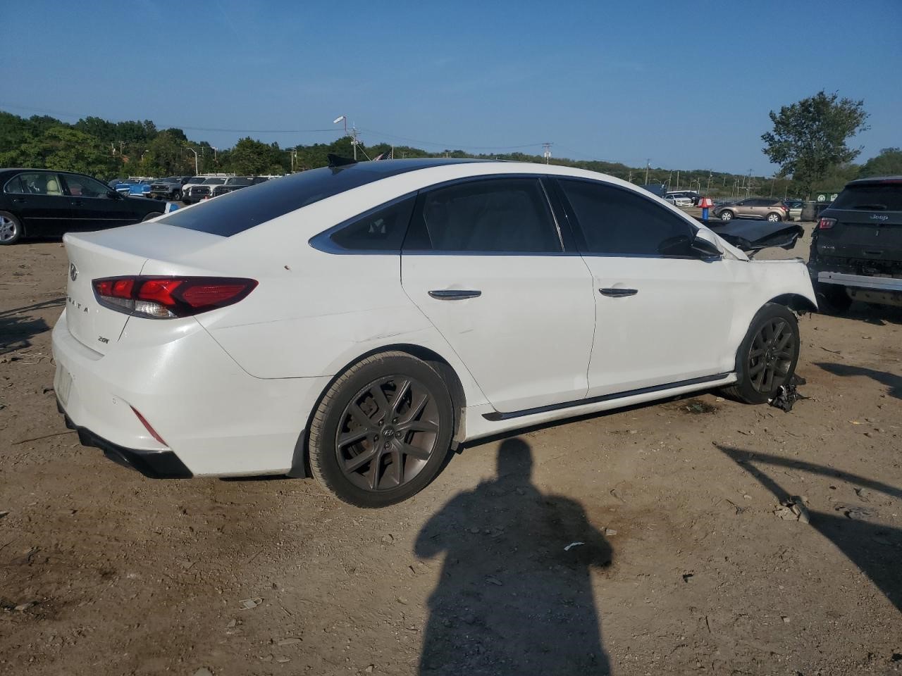2019 HYUNDAI SONATA 2.0L 4cyl Turbo Gasoline ENGINE ASSEMBLY - 396123 — photo 3
