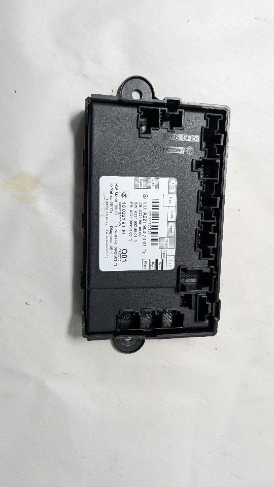 2010 MERCEDES-BENZ S-CLASS 8cyl Gasoline 5.5 Left Chassis Cont Mod - 396232