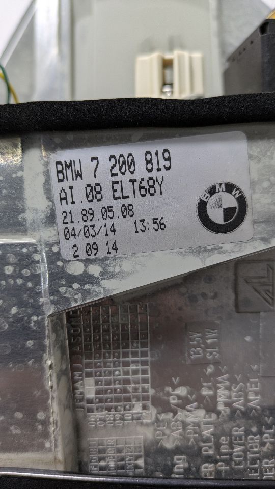 2009 BMW X5 6cyl Gasoline 3.0 Left TAIL LAMP - 396507 — photo 4