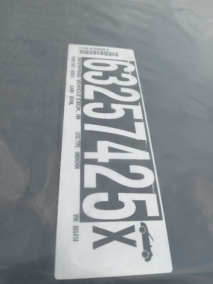 2024 AUDI A5 2.0L 4cyl Turbo Gasoline Decklid  Tailgate - 396977 — photo 1