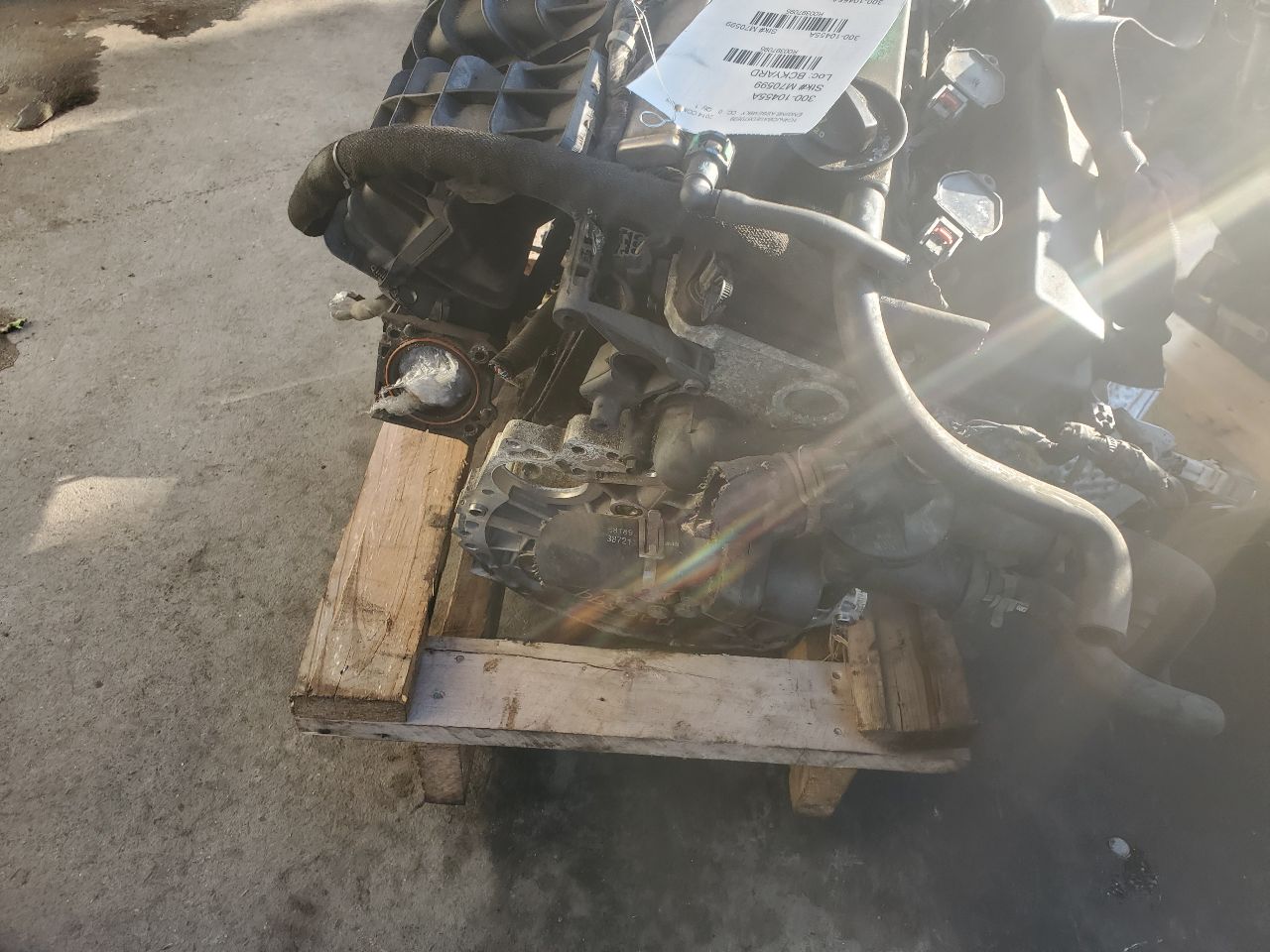 2014 JEEP COMPASS 4cyl Gasoline 2.0 Dohc ENGINE ASSEMBLY - 397095