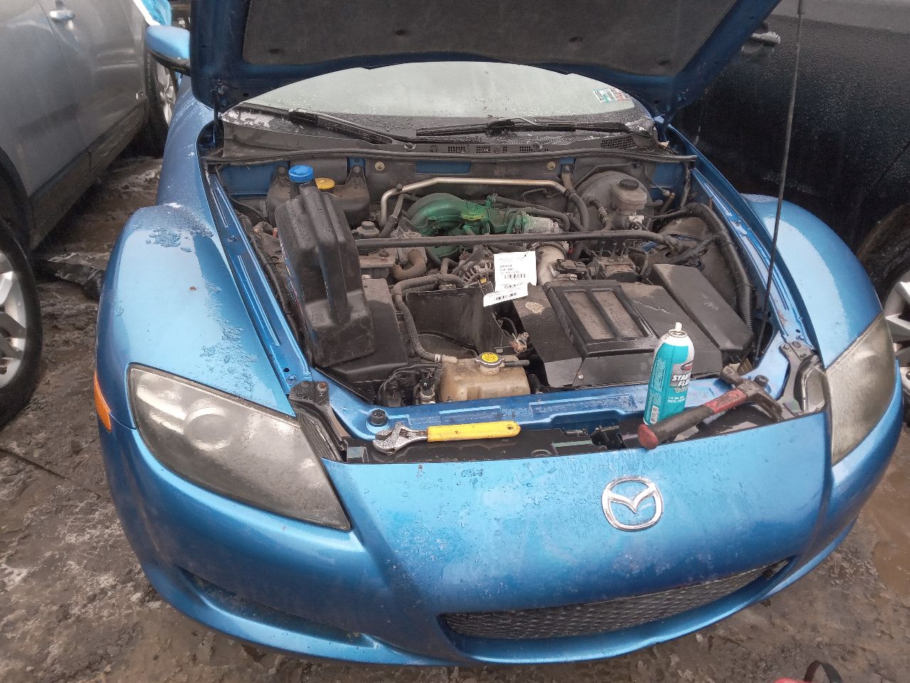 2004 MAZDA RX8 2cyl Rotary 1.3 Left Dr Assm, Rear Side - 397114 — photo 2
