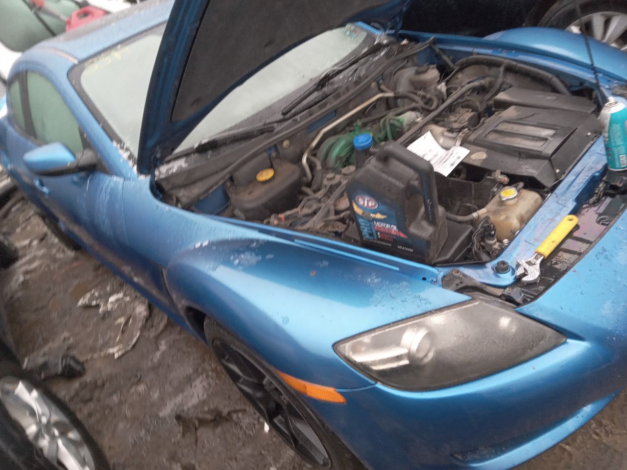 2004 MAZDA RX8 2cyl Rotary 1.3 Left Dr Assm, Rear Side - 397114 — photo 3