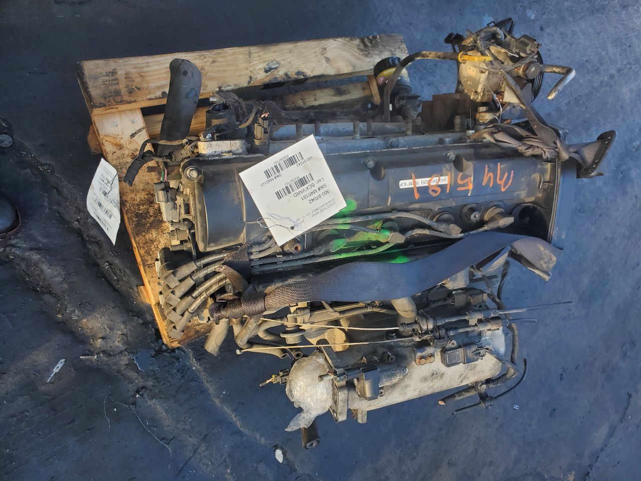 2011 KIA SOUL 4cyl Gasoline 2.0 ENGINE ASSEMBLY - 397151 — photo 5