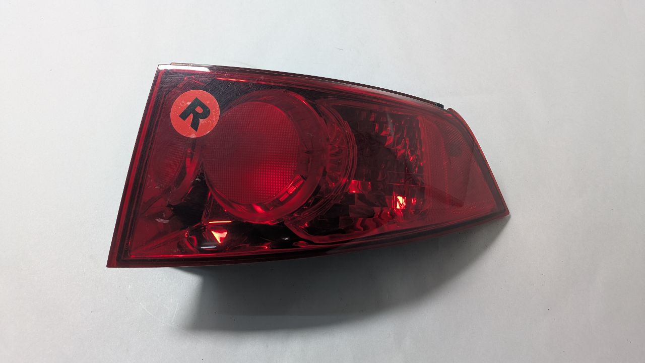 2007 ACURA RDX 2.3L 4cyl Turbo Gasoline Right TAIL LAMP - 397631