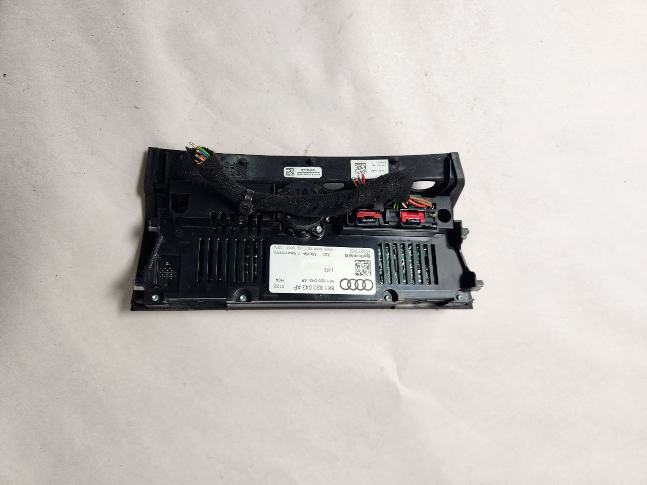 2015 AUDI A4 4cyl Gasoline Turbo 2.0 TEMP CONTROL - 397792 — photo 3