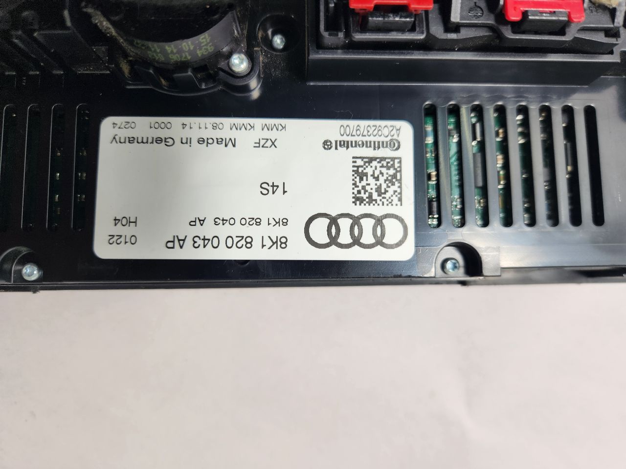 2015 AUDI A4 4cyl Gasoline Turbo 2.0 TEMP CONTROL - 397792 — photo 5