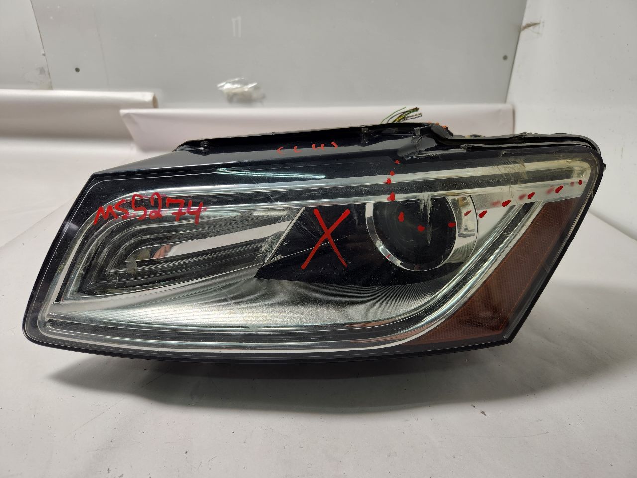 2015 AUDI Q5 4cyl Gasoline Turbo 2.0 Left HEADLAMP ASSEMBLY - 398048