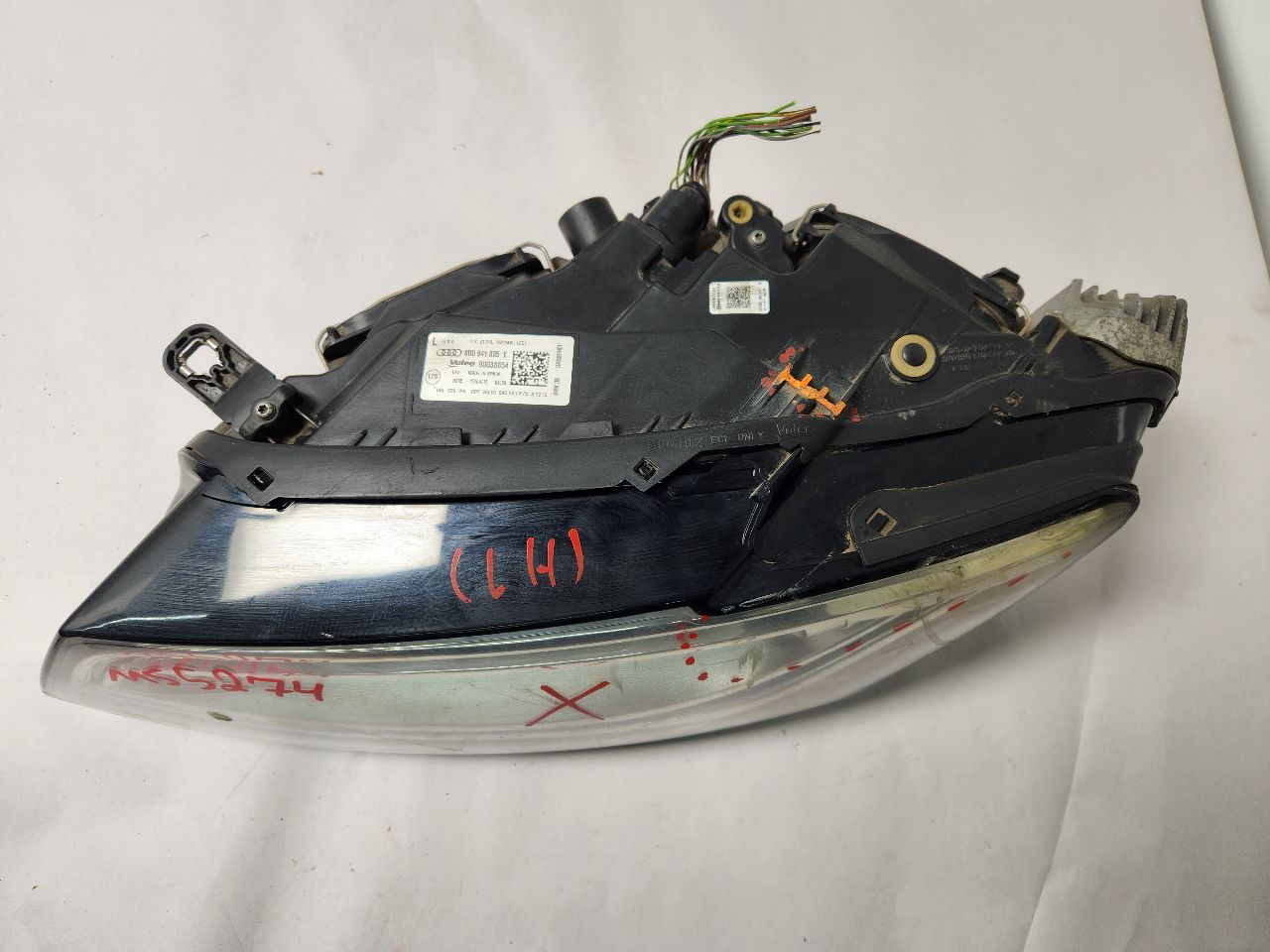 2015 AUDI Q5 4cyl Gasoline Turbo 2.0 Left HEADLAMP ASSEMBLY - 398048 — photo 3