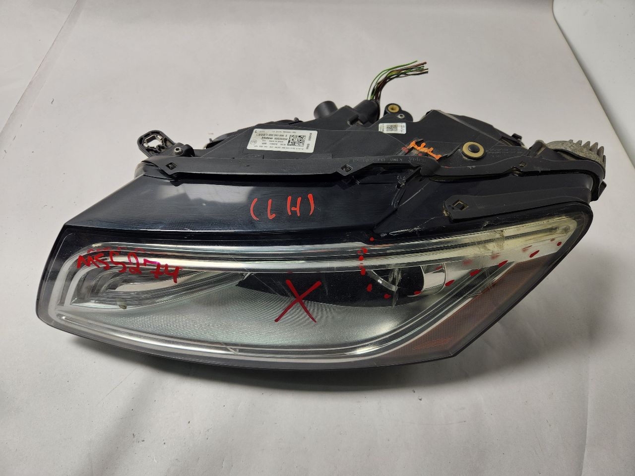 2015 AUDI Q5 4cyl Gasoline Turbo 2.0 Left HEADLAMP ASSEMBLY - 398048 — photo 7