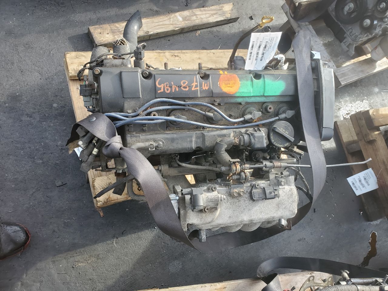 2011 KIA SOUL 4cyl Gasoline 2.0 ENGINE ASSEMBLY - 398098 — photo 6