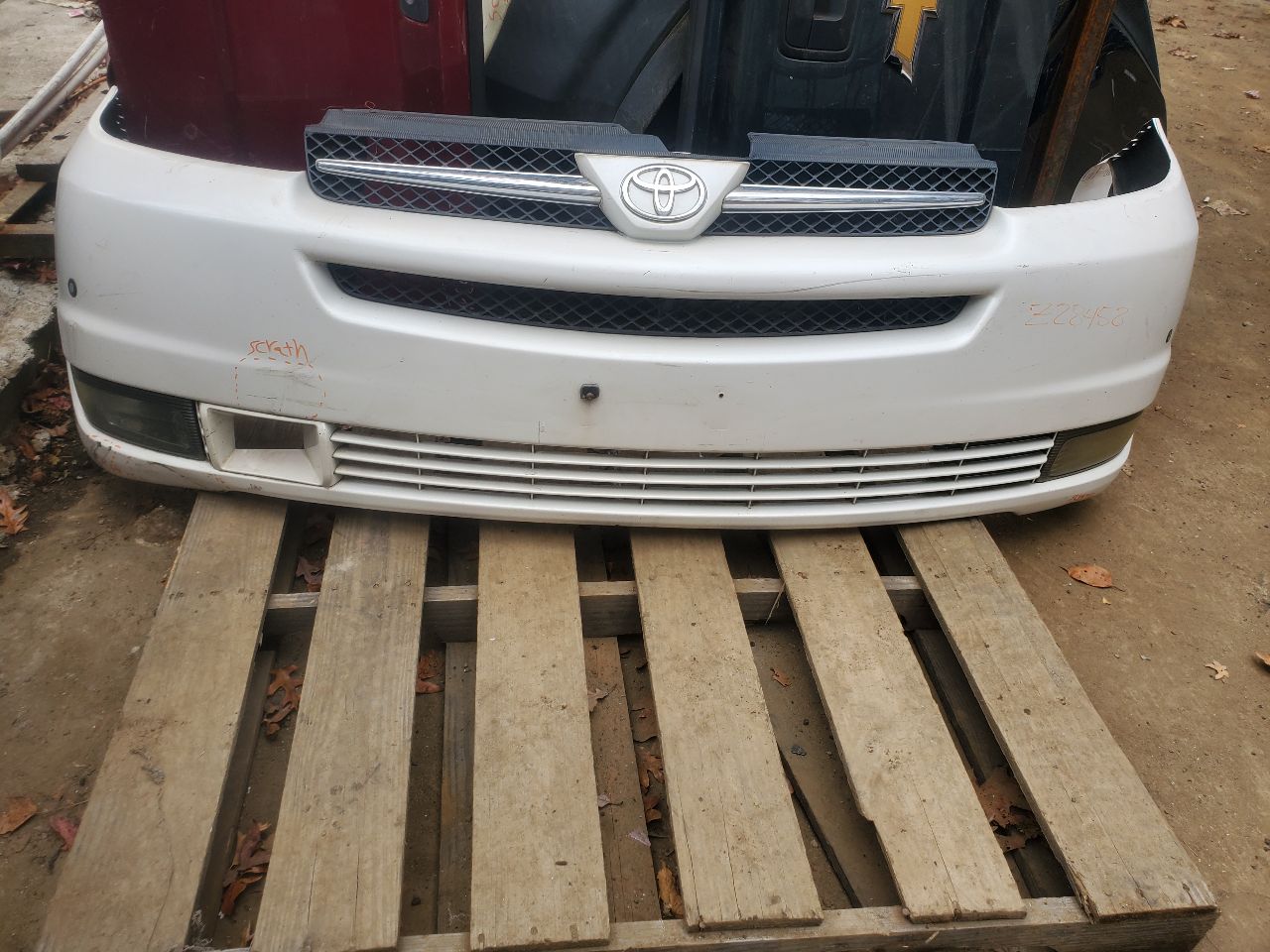 2004 TOYOTA SIENNA 6cyl Gasoline 3.3 BUMPER ASSY, FRONT - 398104