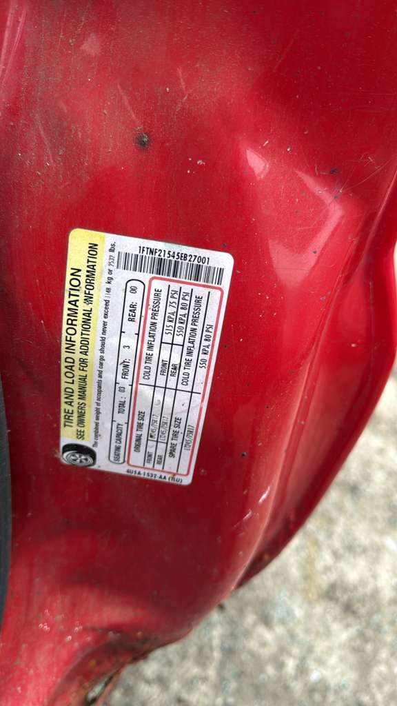 2005 FORD F250SD PICKUP 8cyl Gasoline 5.4 Transmiss,Transaxle - 398117 — photo 7