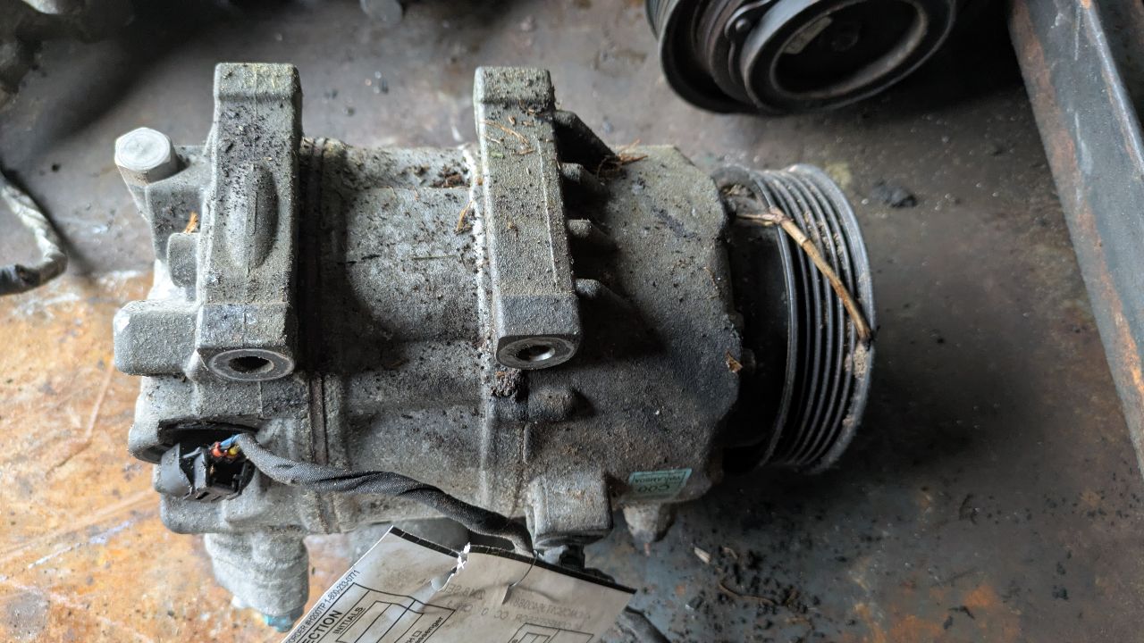 2018 KIA SEDONA 3.3L 6cyl Gasoline VVT AC COMPRESSOR - 398553