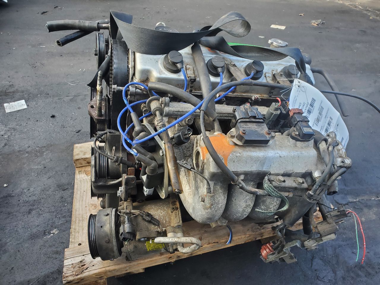 1999 MITSUBISHI ECLIPSE 4cyl Gasoline 2.4 ENGINE ASSEMBLY - 398918 — photo 5