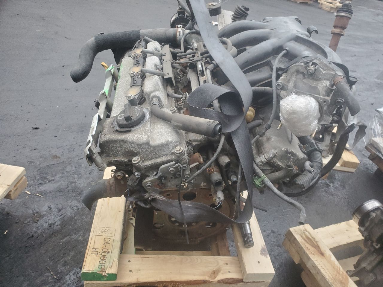 2005 TOYOTA SOLARA 6cyl Gasoline 3.3 ENGINE ASSEMBLY - 398930 — photo 3