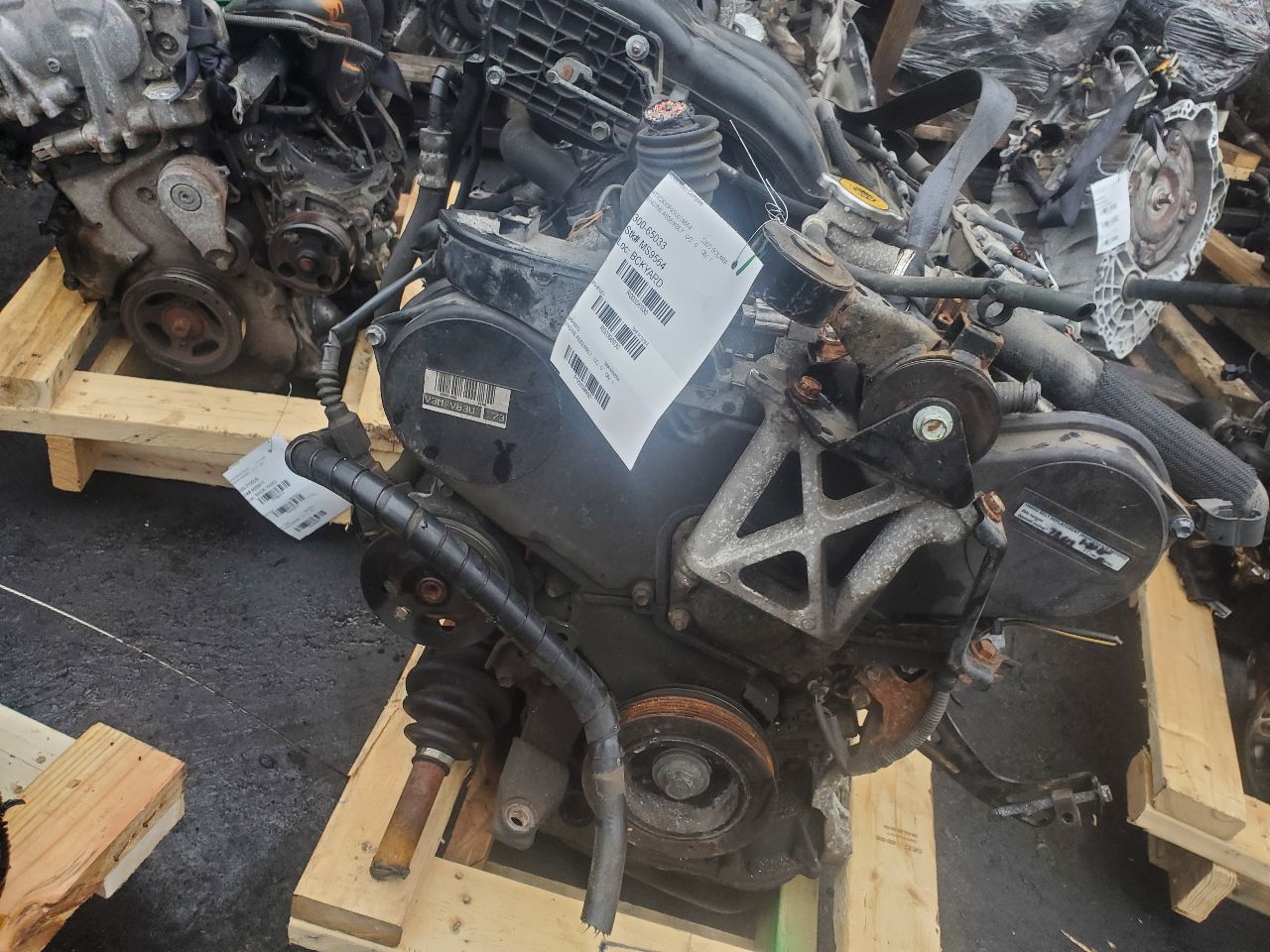 2005 TOYOTA SOLARA 6cyl Gasoline 3.3 ENGINE ASSEMBLY - 398930 — photo 5