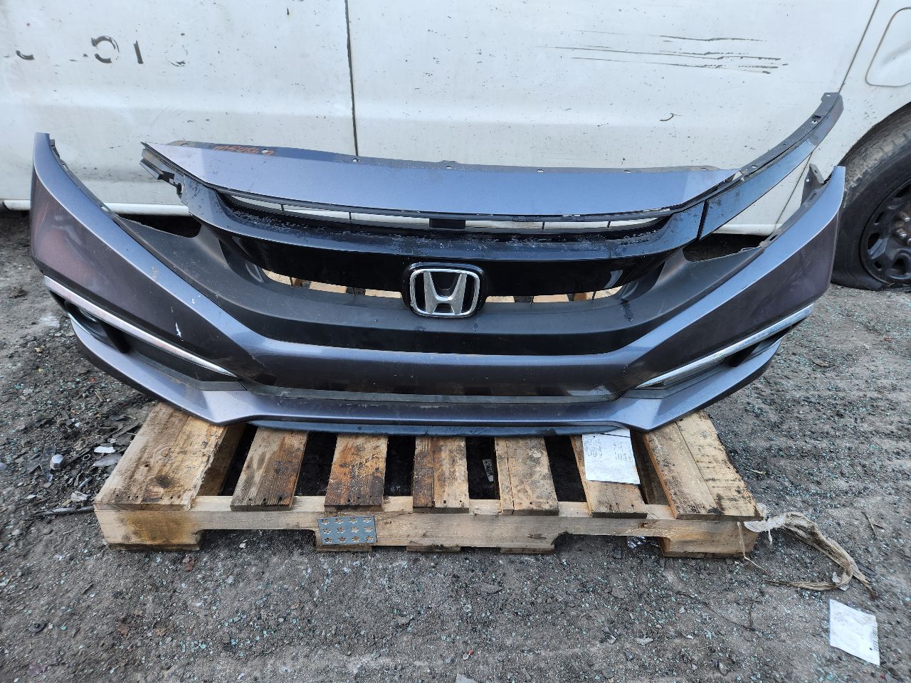 2019 HONDA CIVIC 1.5L 4cyl Turbo Gasoline BUMPER ASSY, FRONT - 399414