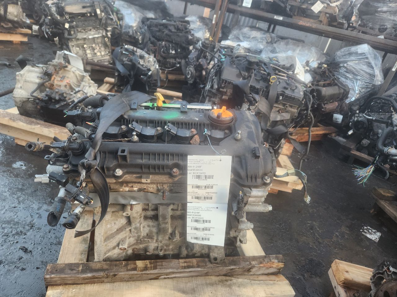 2013 HYUNDAI ELANTRA 4cyl Gasoline 1.8 ENGINE ASSEMBLY - 399459 — photo 1