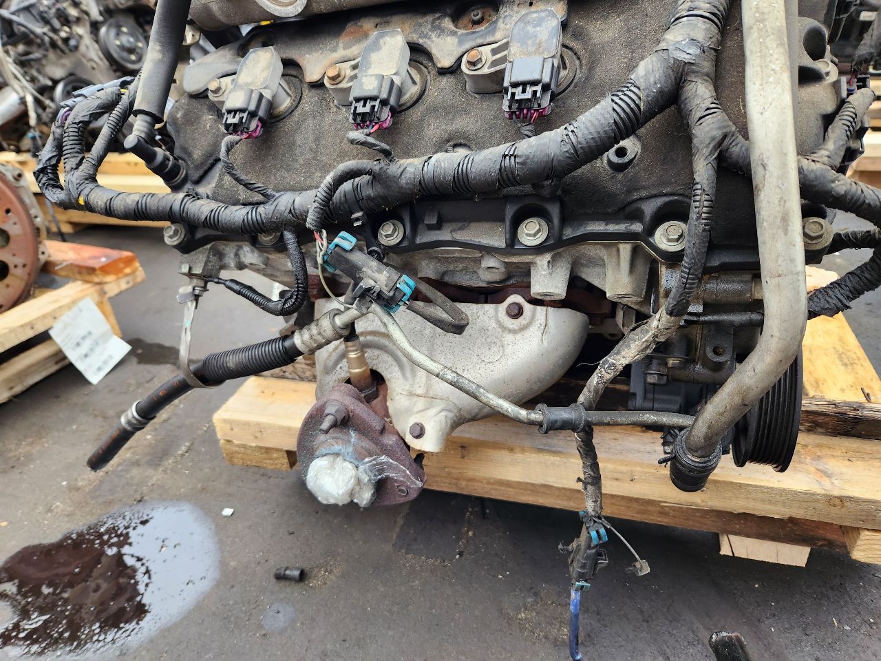 2010 CHEVROLET TRAVERSE 6cyl Gasoline 3.6 ENGINE ASSEMBLY - 399603 — photo 2