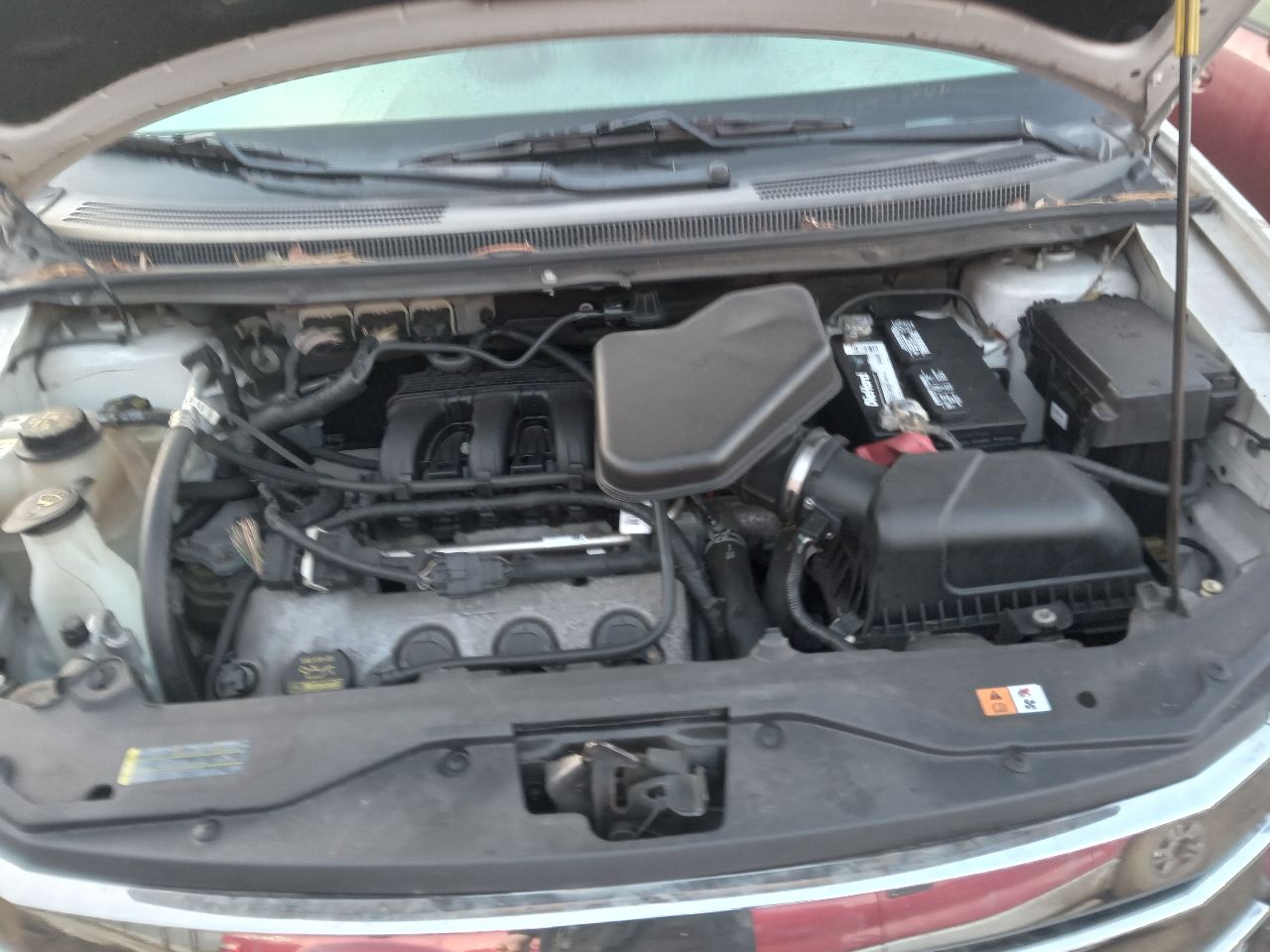 2010 FORD EDGE 6cyl Gasoline 3.5 BUMPER ASSY, FRONT - 399628 — photo 5