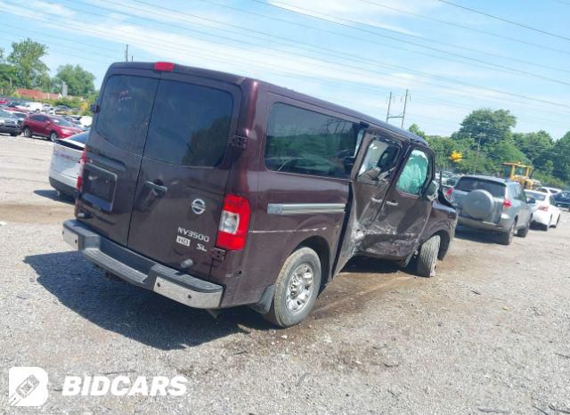 2013 NISSAN NV 3500 5.6L 8cyl Gasoline VVT Left FENDER - 399655 — photo 4