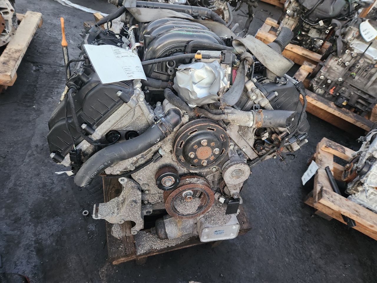 2012 HYUNDAI GENESIS 8cyl Gasoline 4.6 ENGINE ASSEMBLY - 399867 — photo 5