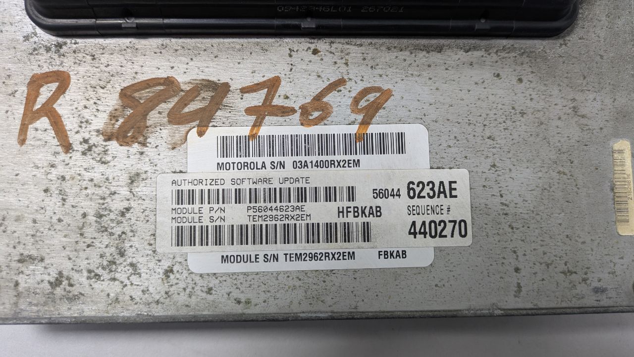 2003 JEEP LIBERTY 6cyl Gasoline 3.7 Eng/Motor Cont Mod - 399991 — photo 6