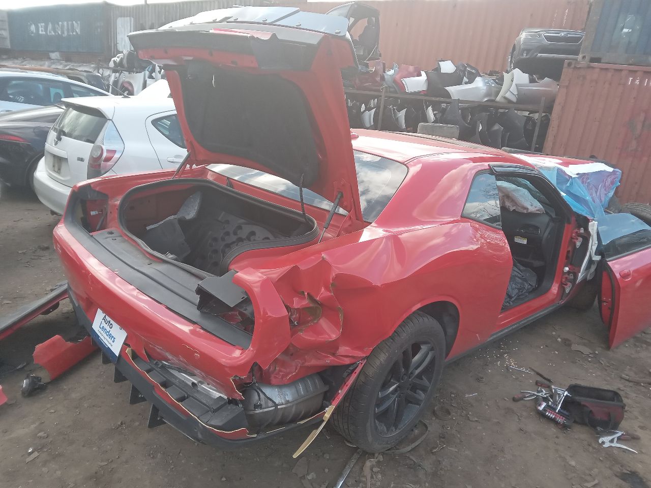 2018 DODGE CHALLENGER 3.6L 6cyl VVT Decklid  Tailgate - 400418