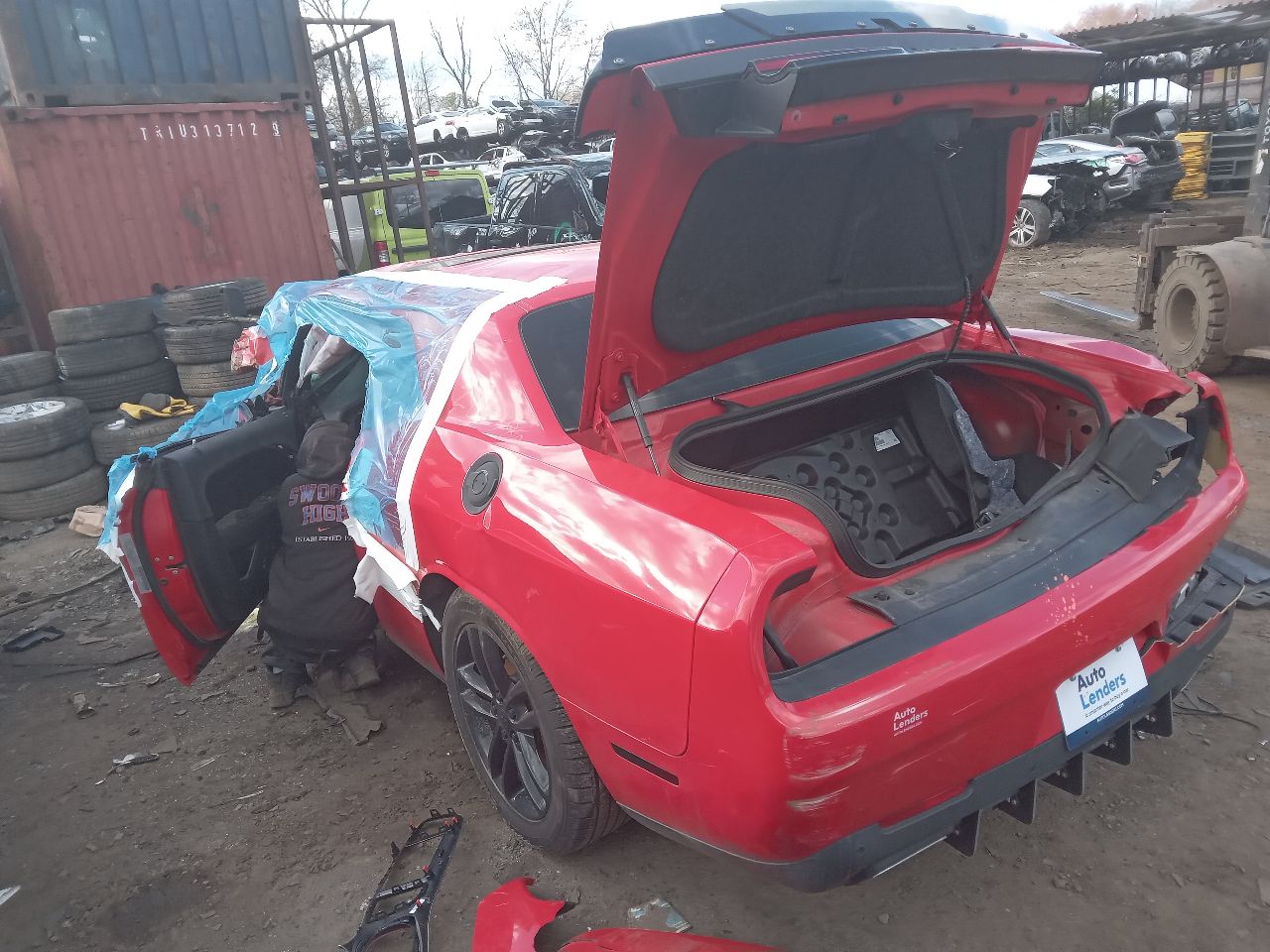 2018 DODGE CHALLENGER 3.6L 6cyl VVT Decklid  Tailgate - 400418 — photo 2