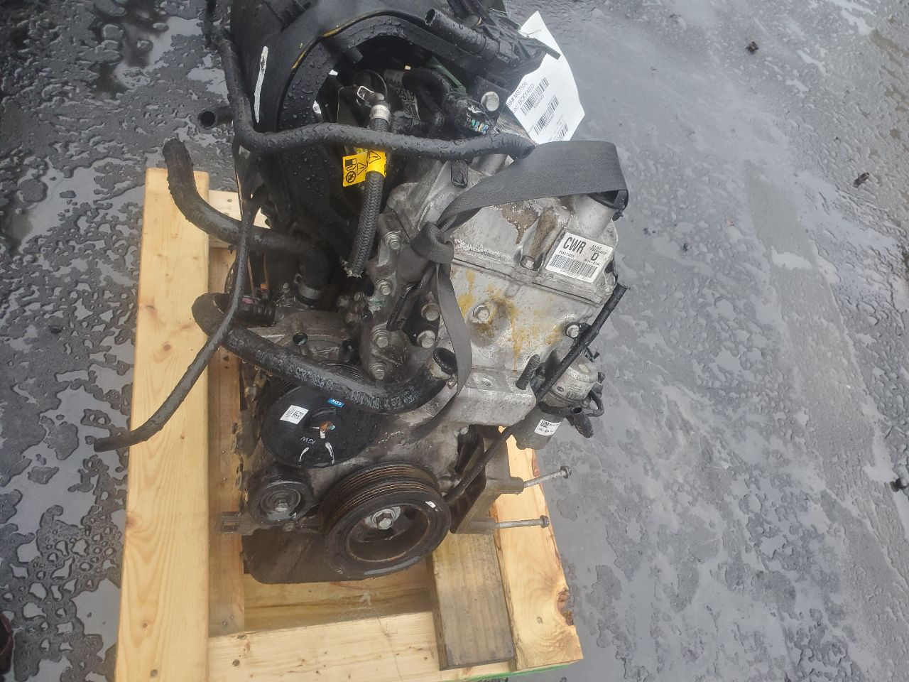 2014 CHEVROLET SPARK 4cyl Gasoline 1.2 ENGINE ASSEMBLY - 400463 — photo 4